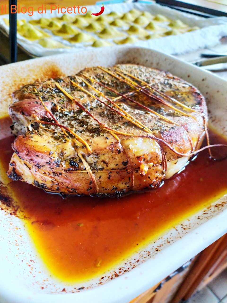 Trancio di prosciutto cotto al forno