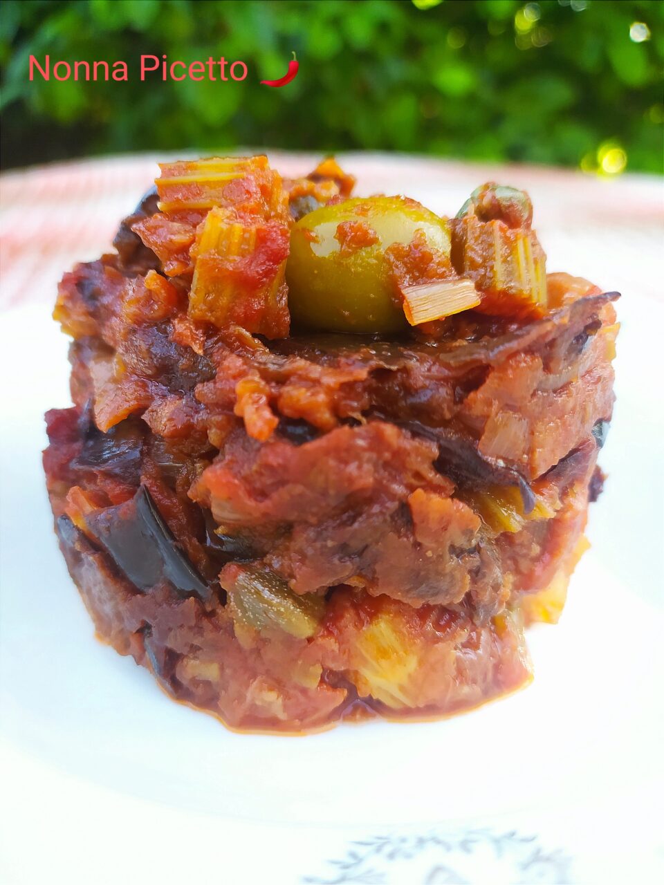 Caponata di melanzane ricetta originale palermitana della nonna