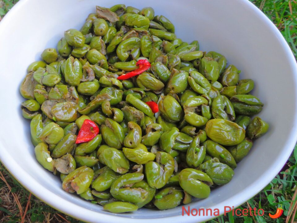 Olive ammaccate schiacciate calabresi antica ricetta della nonna