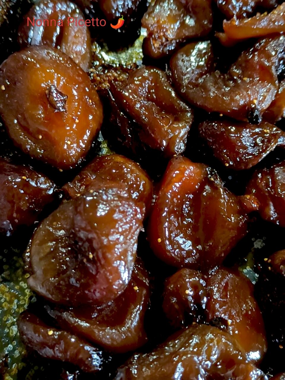 Fichi infornati calabresi per palloni di fichi. Antica ricetta di Nonna Picetto